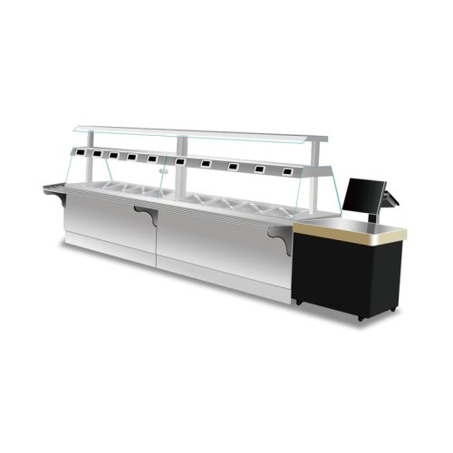 Stainless steel insulation display cabinet