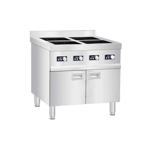 Mingshu electromagnetic four -headed claypot furnace