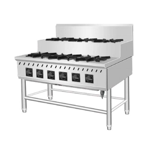 Six eyes step cooker