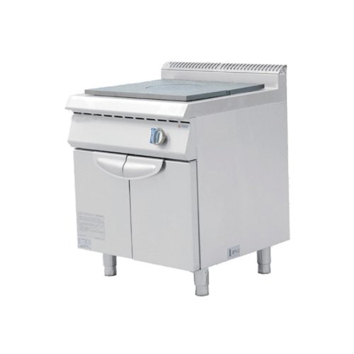 Gas french iron plate burning cabinet