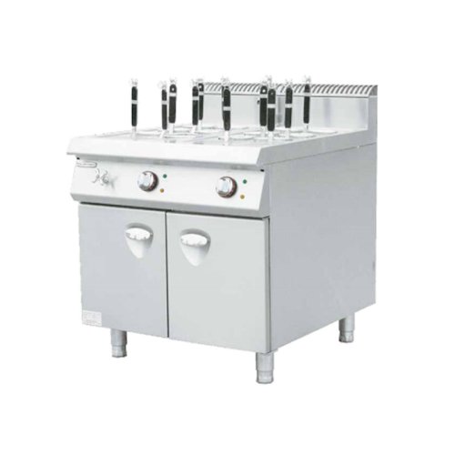 Gas cooking stove with cabinet seat
